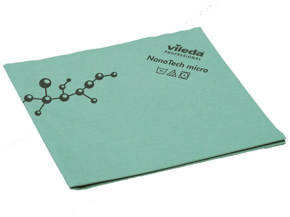 VIL 128606 Nanotech Green Microfiber Cloth by Vileda